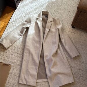 Zara Beige Long Coat